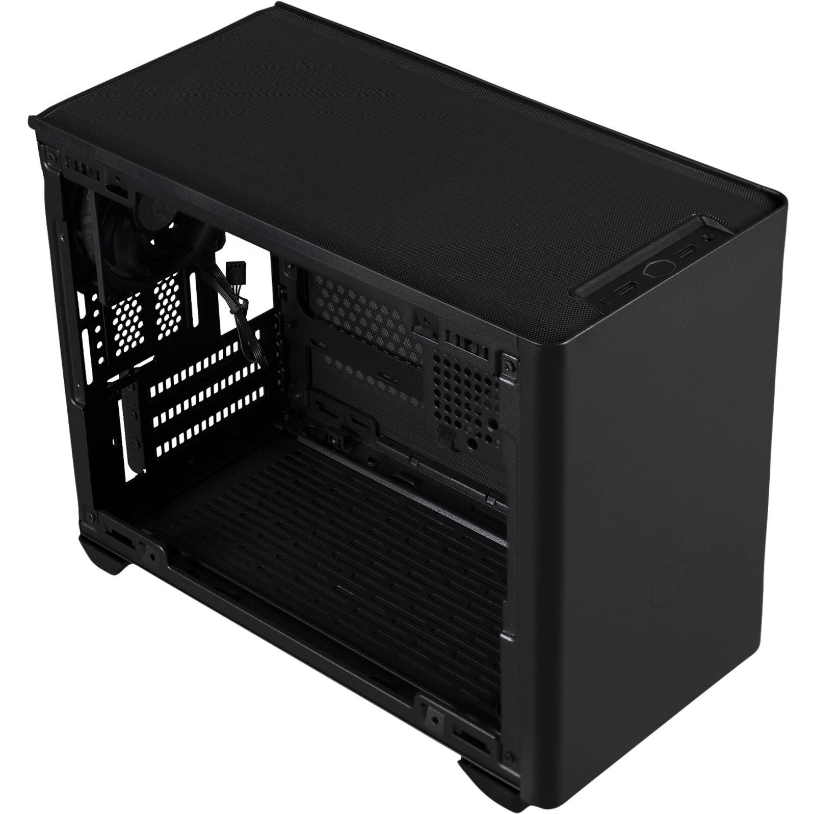 Alt View 29. Cooler Master - MasterBox MCB-NR200-KNNN-S00 Mini ITX/Mini DTX Mini-tower Case - Black.