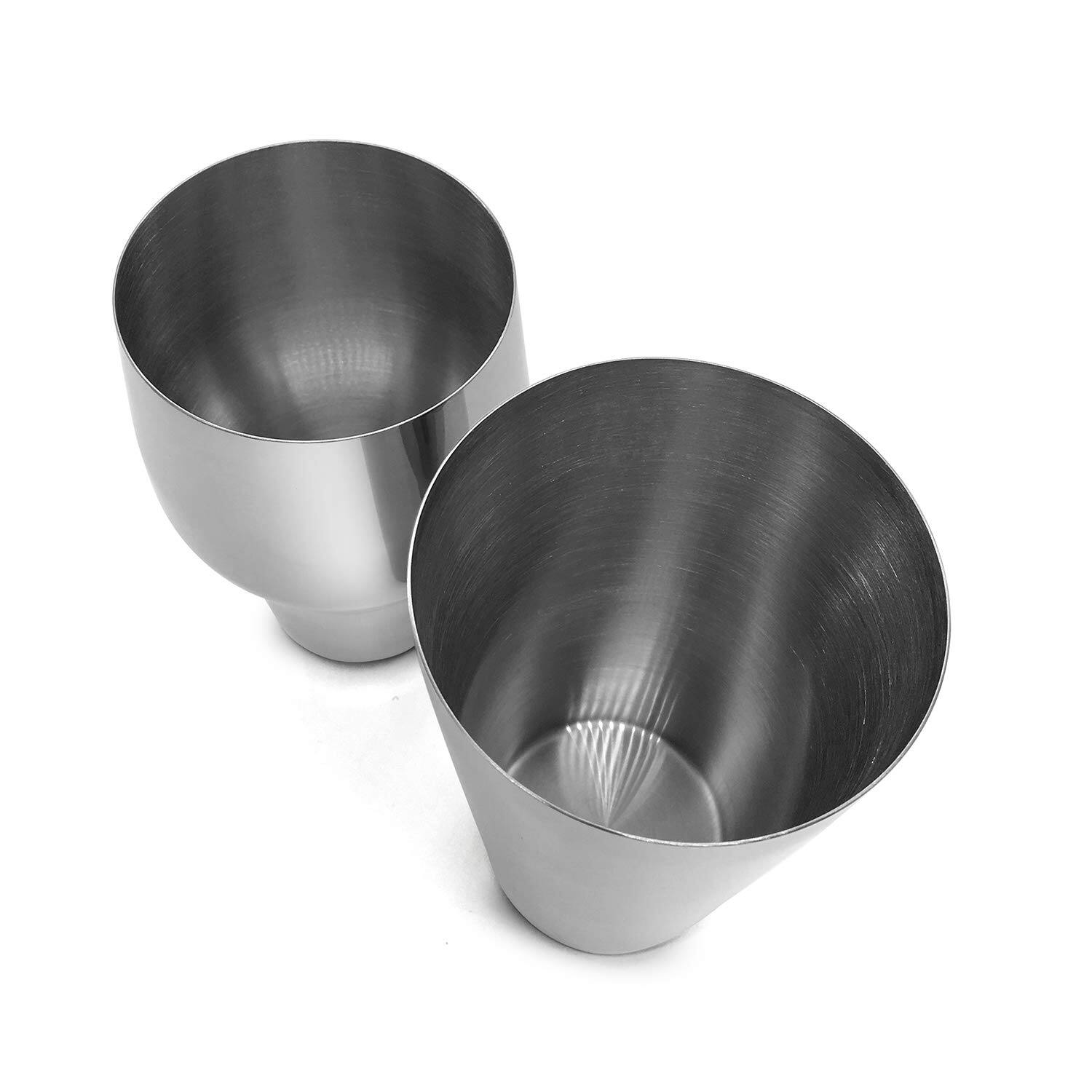 Alt View 1. Malletson - Boston Shaker, Cocktail Shaker, 16 OZ & 20 OZ Mixers, 18/8 Stainless Steel - Silver.