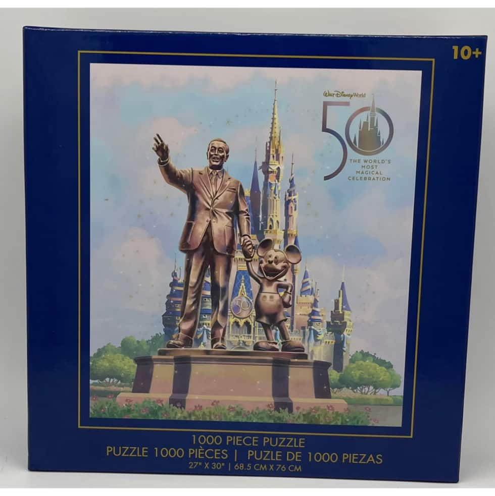 Disney - 50th Anniversary Jigsaw Puzzles, Paper, 1000 Piece