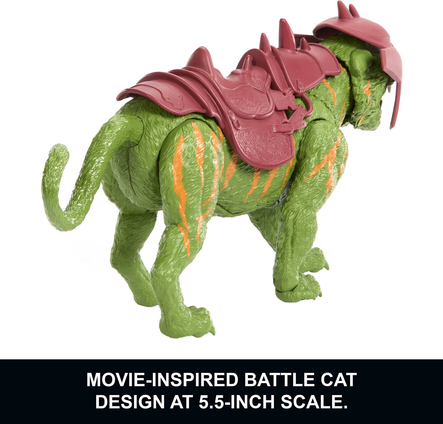 MOVIE-INSPIRED BATTLE CAT DESIGN AT 5.5-INCH SCALE.