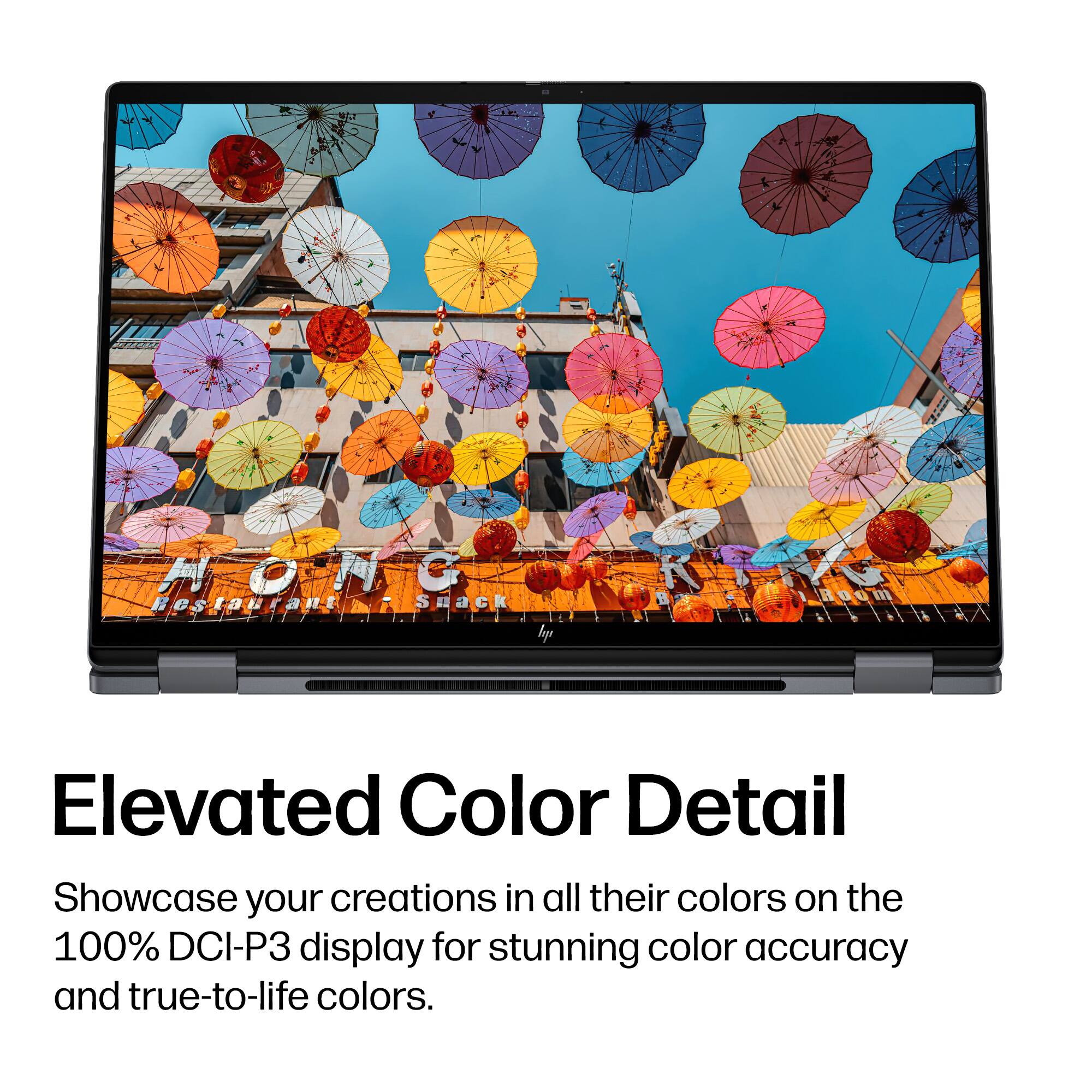 Elevated Color Detail

Showcase your creations in all their colors on the 100% DCI-P3 display for stunning color accuracy and true-to-life colors.
