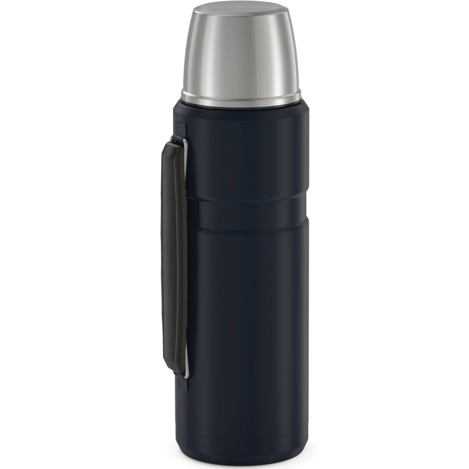 Alt View 2. Thermos - Stainless King Vacuum Insulated Stainless Steel Beverage Bottle 1.2 L - Matte Blue.