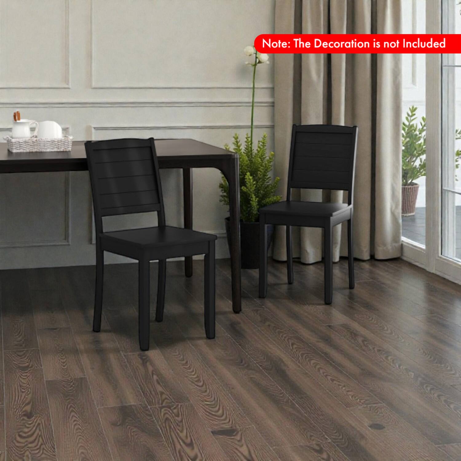 Note: The Decoration is not Included