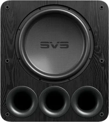 Front. SVS - PB-5000 Ultra R|Evolution 15" 2000W Powered Subwoofer - Black Ash.