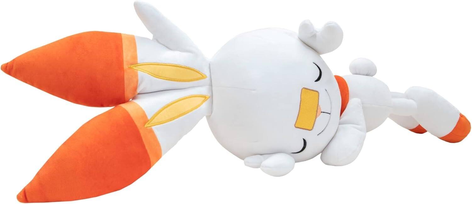 Alt View 1. Jazwares - Pokemon: Sleeping Plush Scorbunny - 18" Plush.