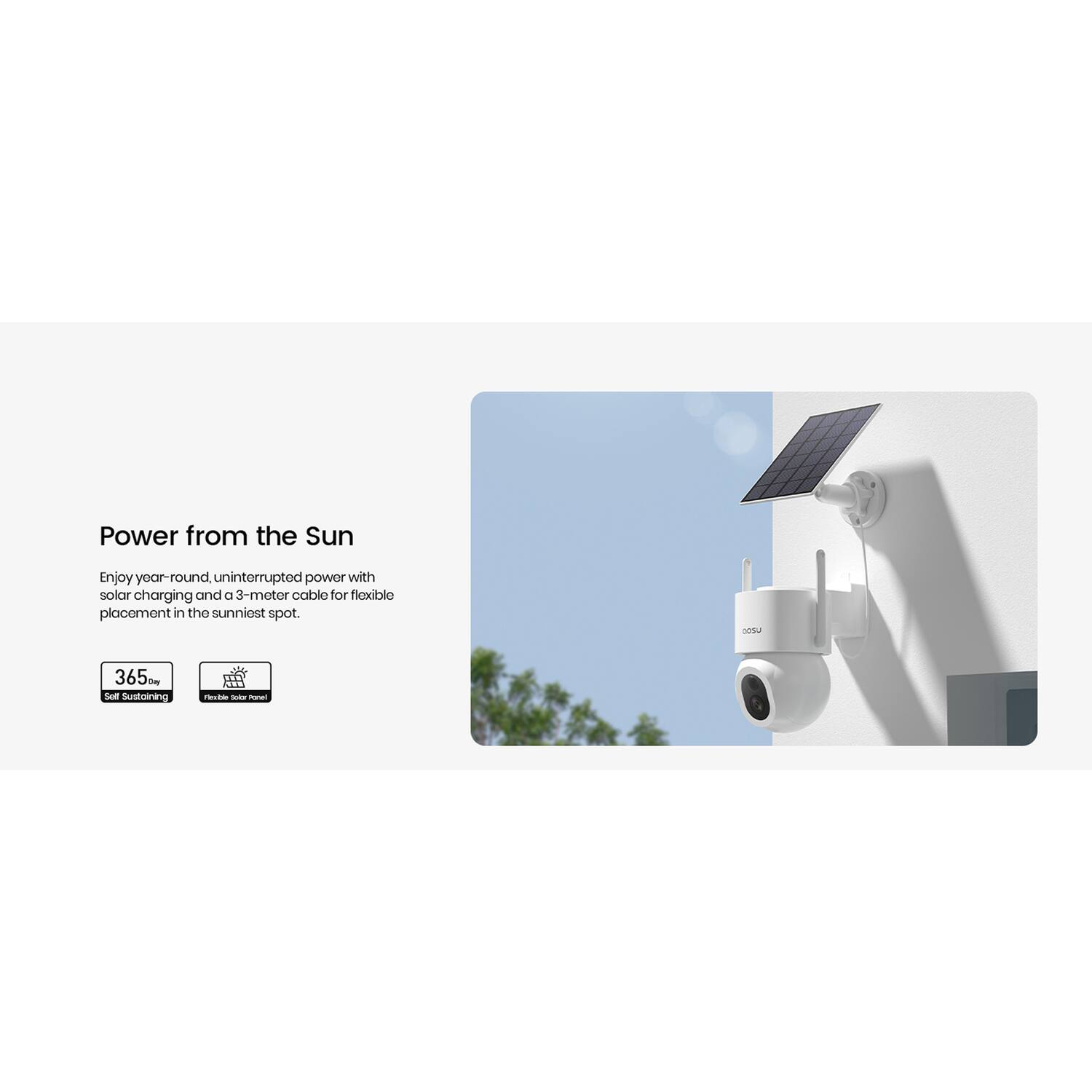 Power from the Sun

Enjoy year-round uninterrupted power with solar charging and a 3-meter cable for flexible placement in the sunniest spot.

365m - Sol Sustaining 2 Fledkac - maral