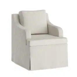 Boyel Living - Dining Chair with Armrest Kitchen Chair with Soft Upholstered and High-Density Sponge Cushion Accent Chair for indoor - Gray