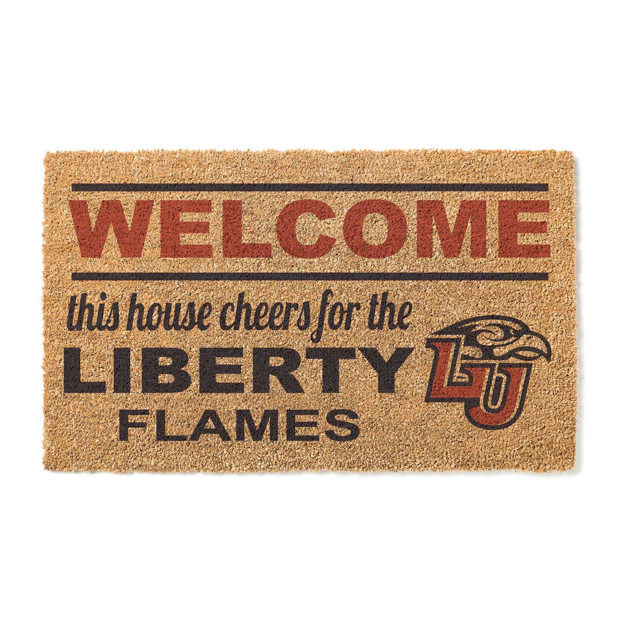 Liberty Flames 18" x 30" Welcome Doormat