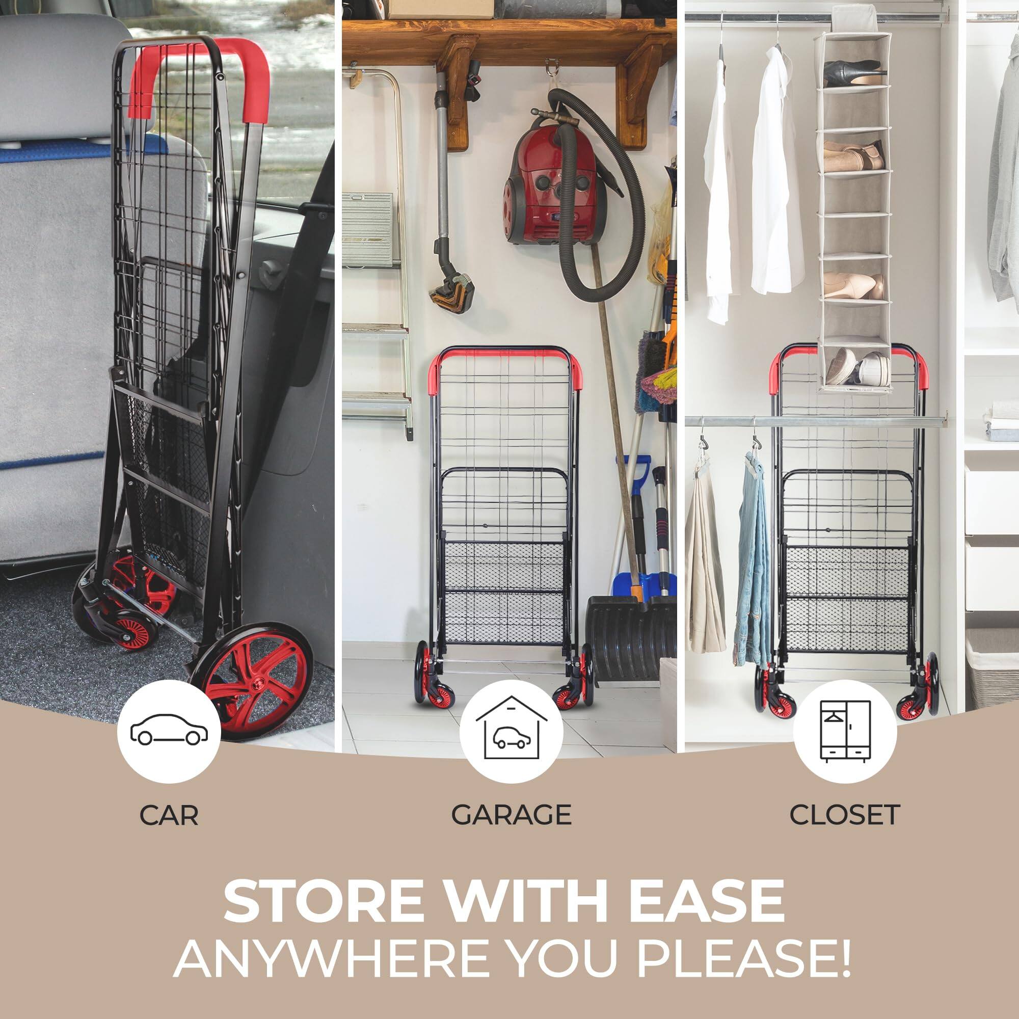 CAR GARAGE CLOSET STORE WITH EASE ANYWHERE YOU PLEASE!