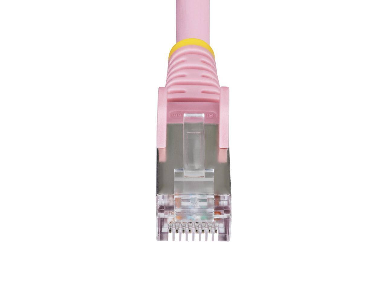 Alt View 8. StarTech.com - StarTech 5ft Pink CAT6a Ethernet Cable Model NLPN-5F-CAT6A-PATCH.
