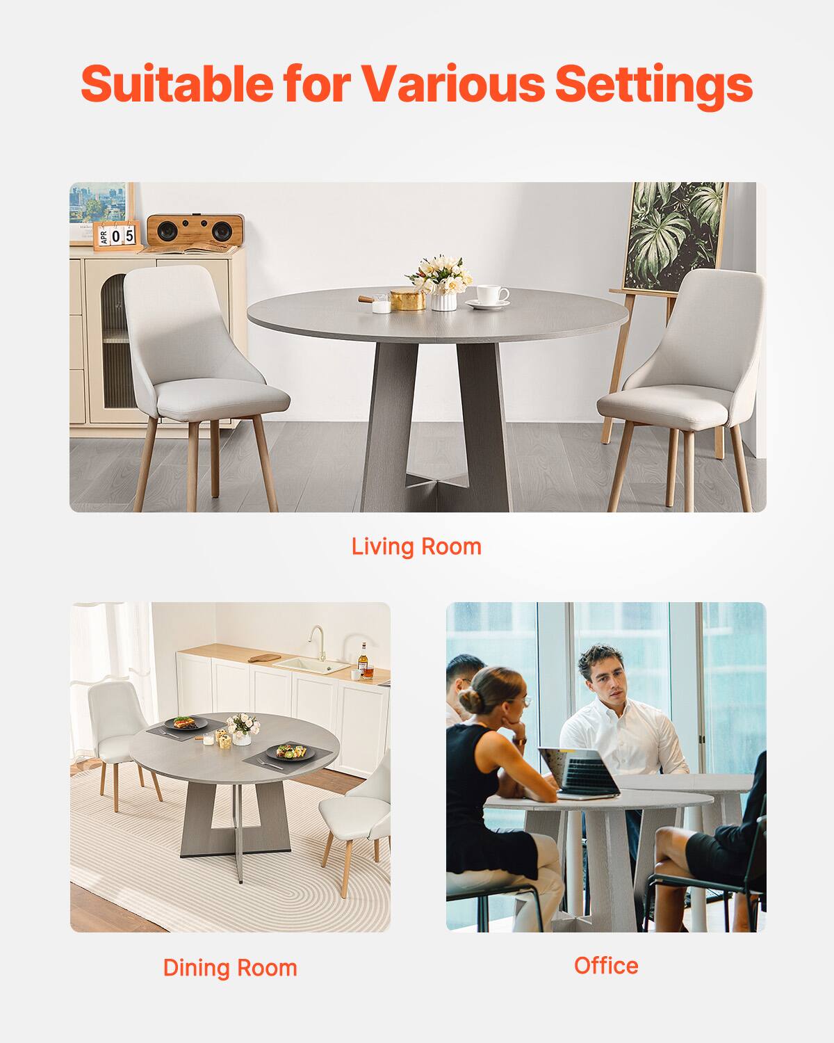 Suitable for Various Settings

Living Room

Dining Room

Office