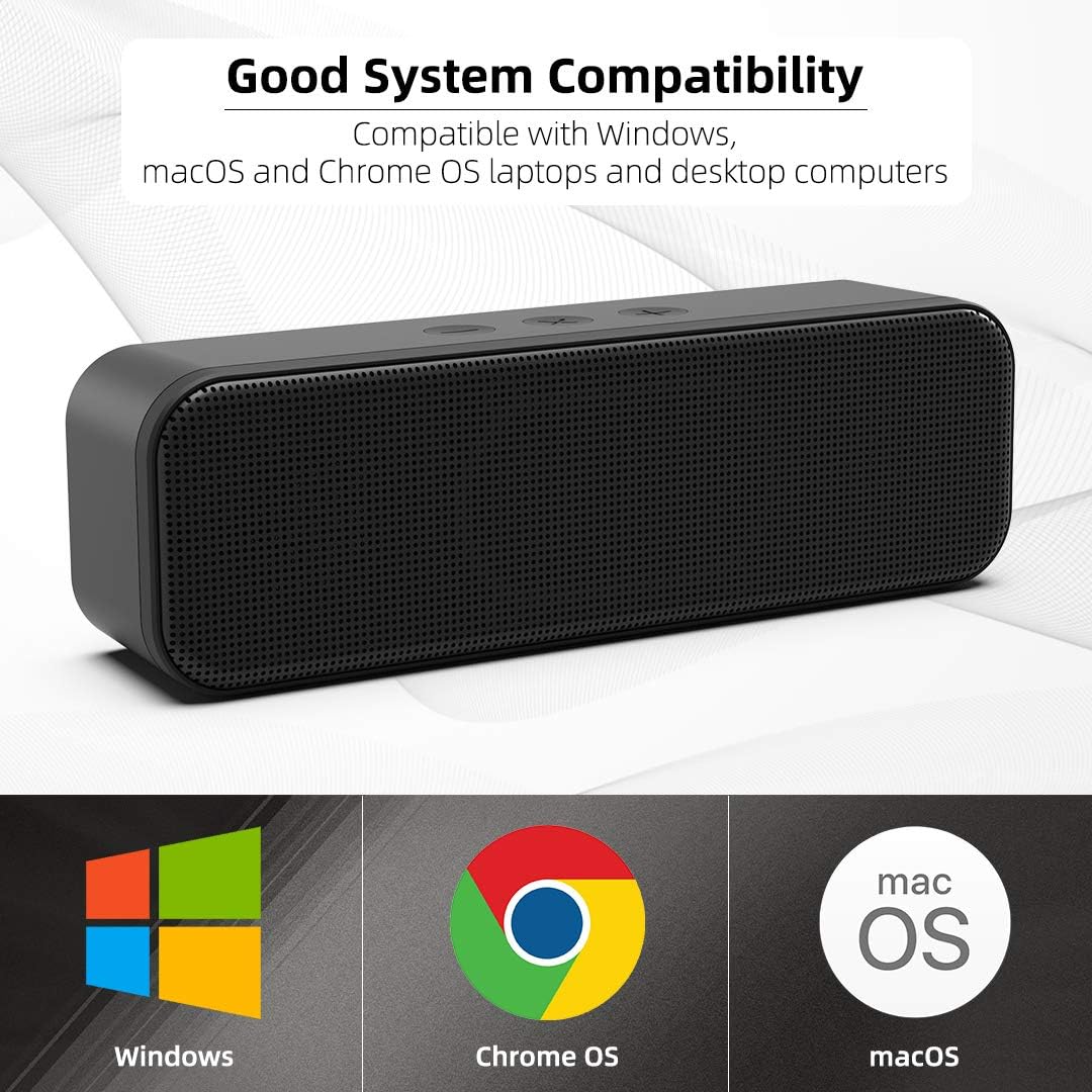Good System Compatibility

Compatible with Windows, macOS, and Chrome OS laptops and desktop computers

Windows  
Chrome OS  
macOS