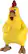 Angle Standard. Family Guy - Chicken 8GB USB 2.0 Flash Drive - Yellow.