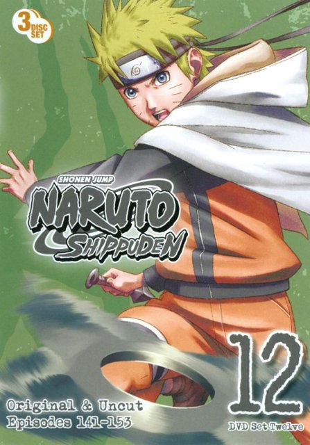 Naruto Shippuden Box Set 12 3 Discs Dvd Best Buy