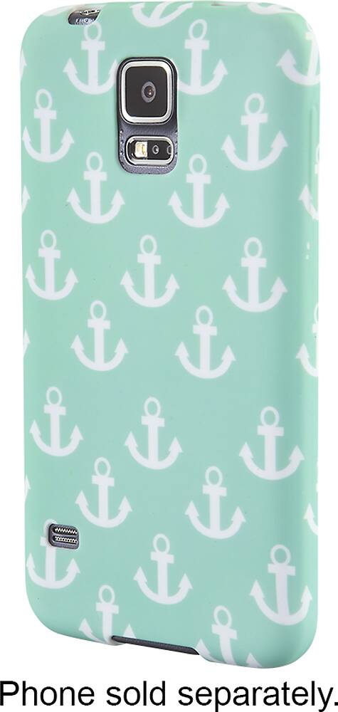 Front. Dynex™ - Case for Samsung Galaxy S 5 Cell Phones - Mint.