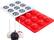 Front Standard. Gourmet Trends - Lolli-Cakes Bake Set - Red.