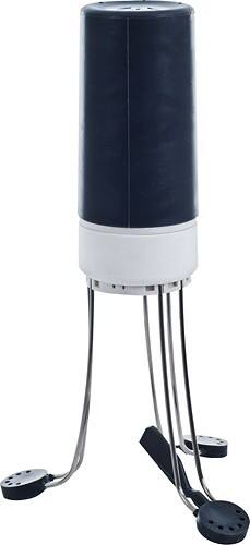 Front Standard. Chef Buddy - 3-Speed Hands-Free Mixer - Black.