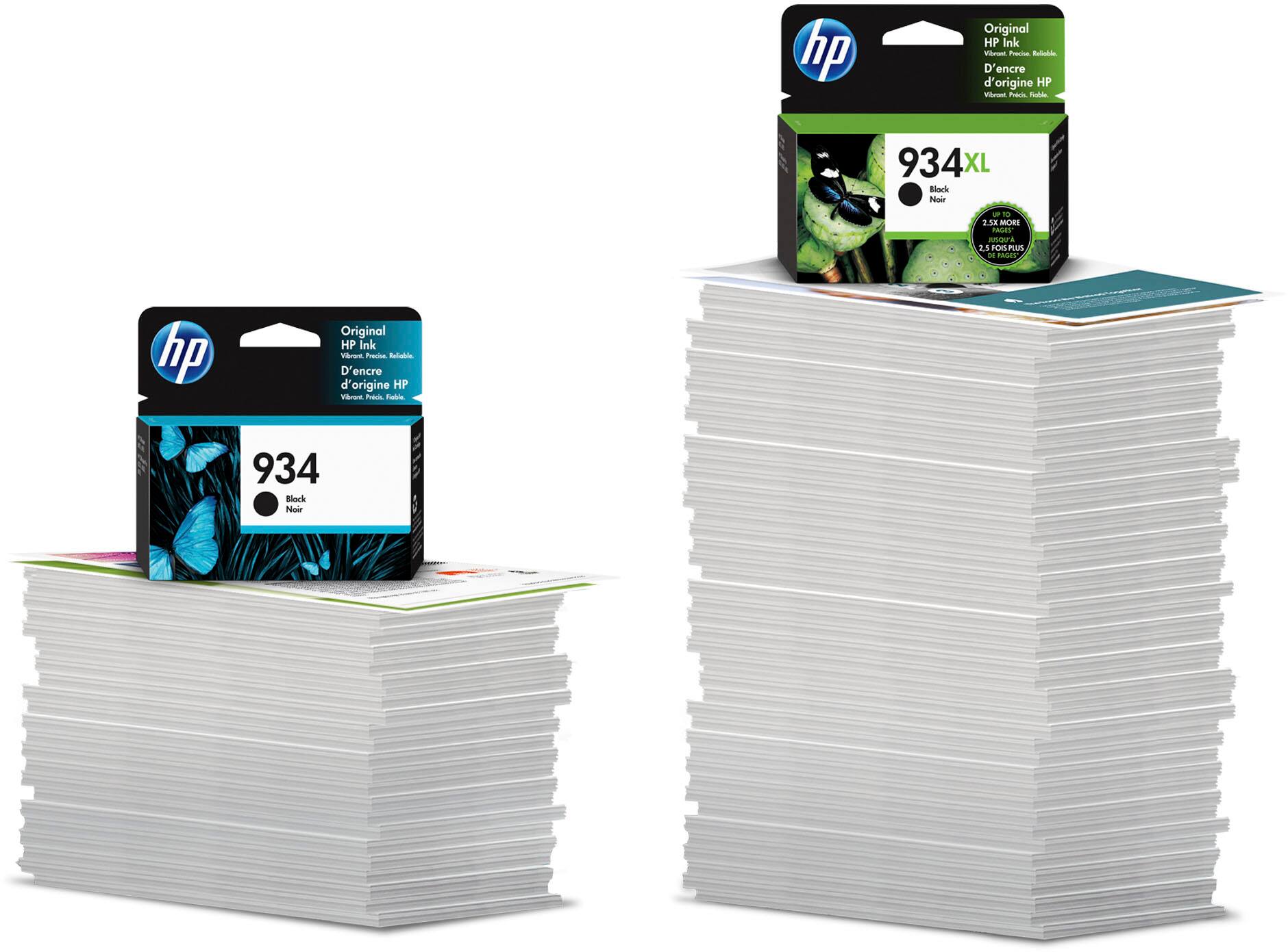 Alt View 13. HP - 934XL High-Yield Ink Cartridge - Black.