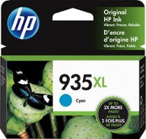 HP - 935XL High-Yield Ink Cartridge - Cyan - Front_Zoom