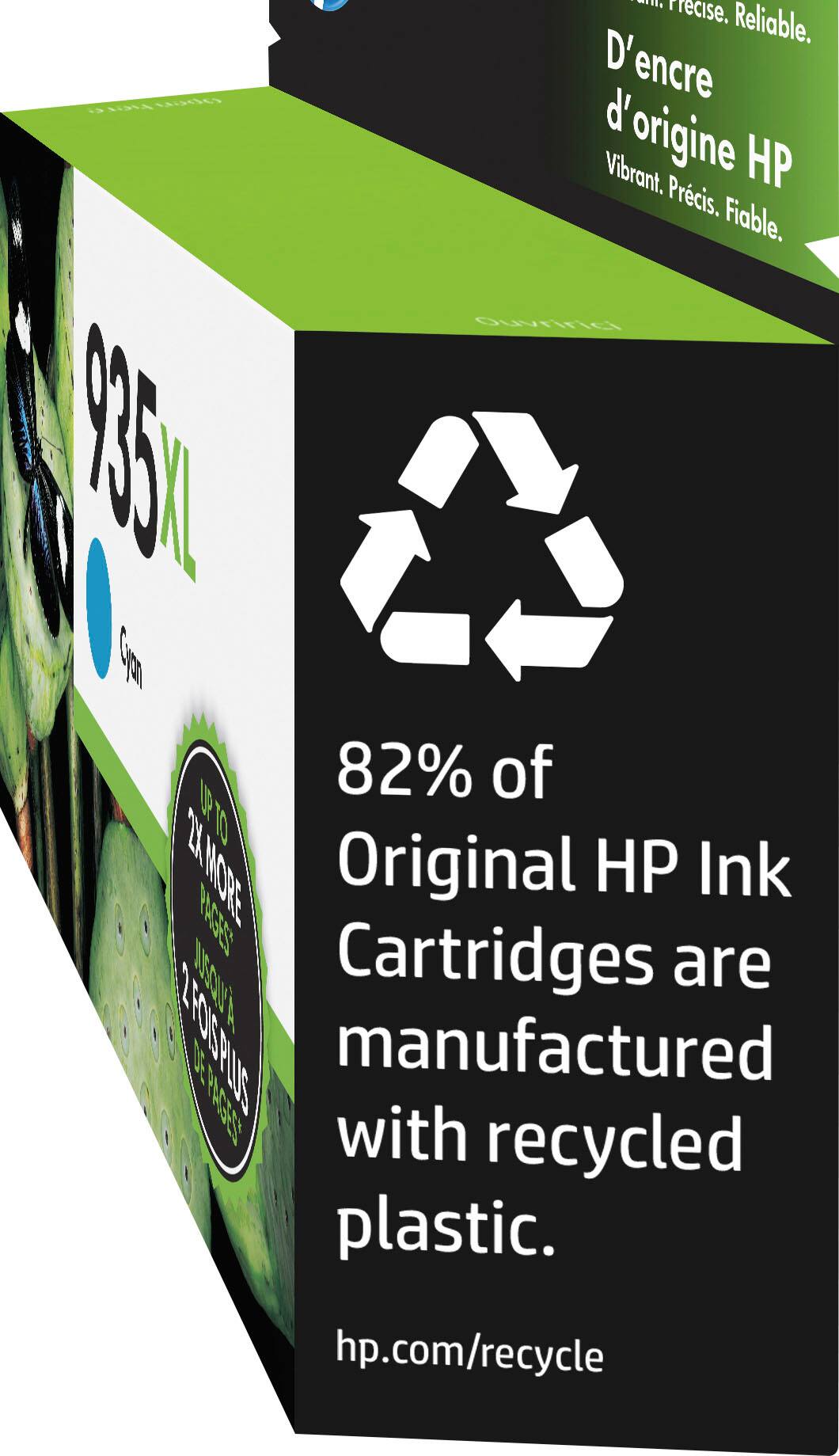 Alt View 12. HP - 935XL High-Yield Ink Cartridge - Cyan.