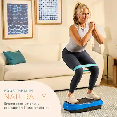 Lifepro | Waver Mini Vibration Plate | Blue Lifepro | Waver Mini Vibration Plate | Blue