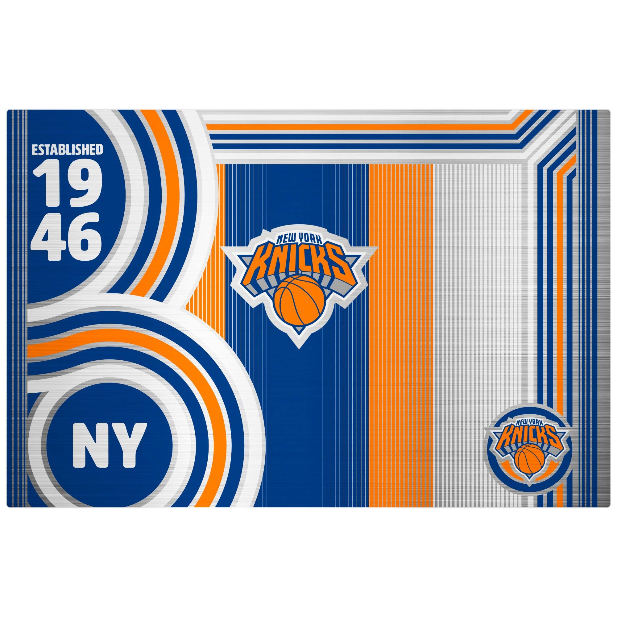 ESTABLISHED 1946  
NEW YORK KNICKS  
NY