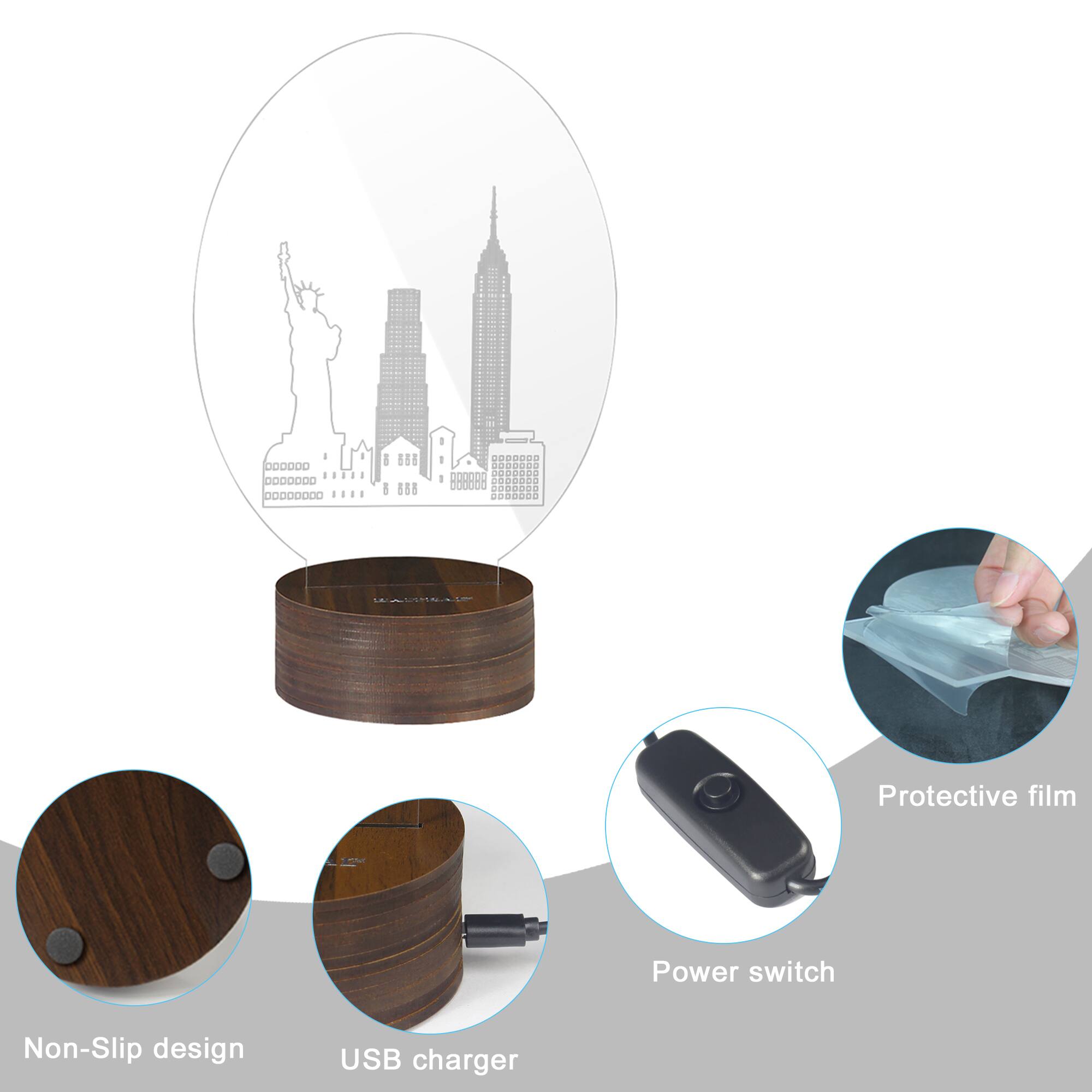- Protective film
- Power switch
- Non-Slip design
- USB charger