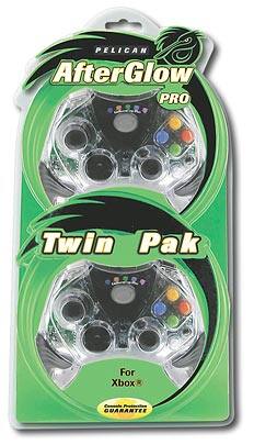 Front Standard. Pelican Accessories - Afterglow Pro Controller Twin Pack.