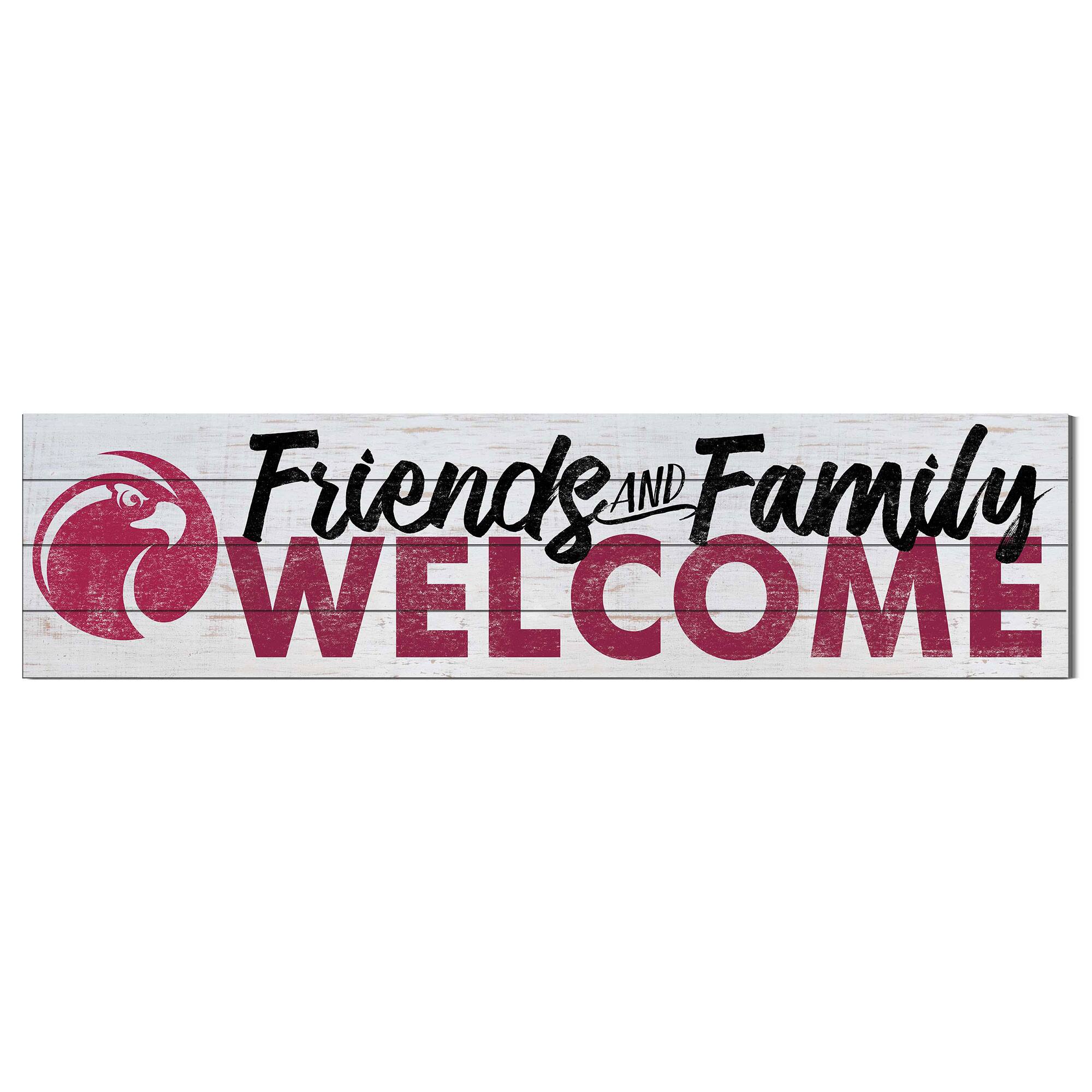 Seattle Pacific Falcons 10" x 40" Friends & Family Welcome Sign