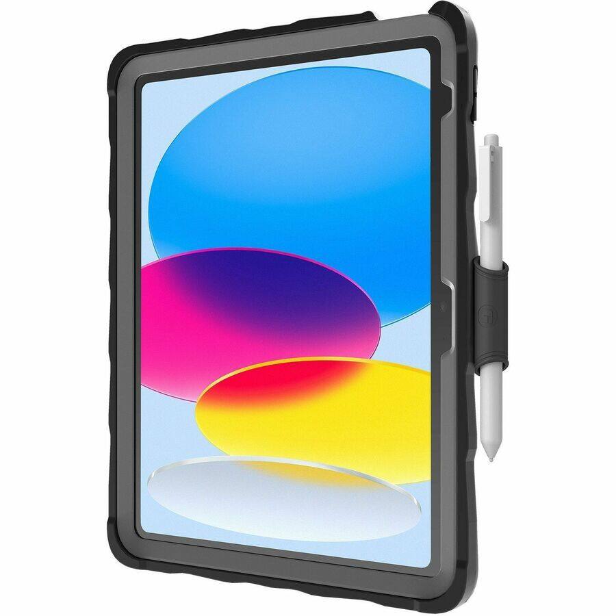 Alt View 5. Gumdrop - Gumdrop DropTech Clear for iPad 10th Gen - Black - For Apple iPad (10th Generation) Tablet - Black - Drop Resistant - Black.