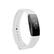 Front. StrapsCo - Rubber Pin-and-Tuck Strap Silicone Watch Band For Fitbit Inspire & Inspire HR (Short-Medium) - White.