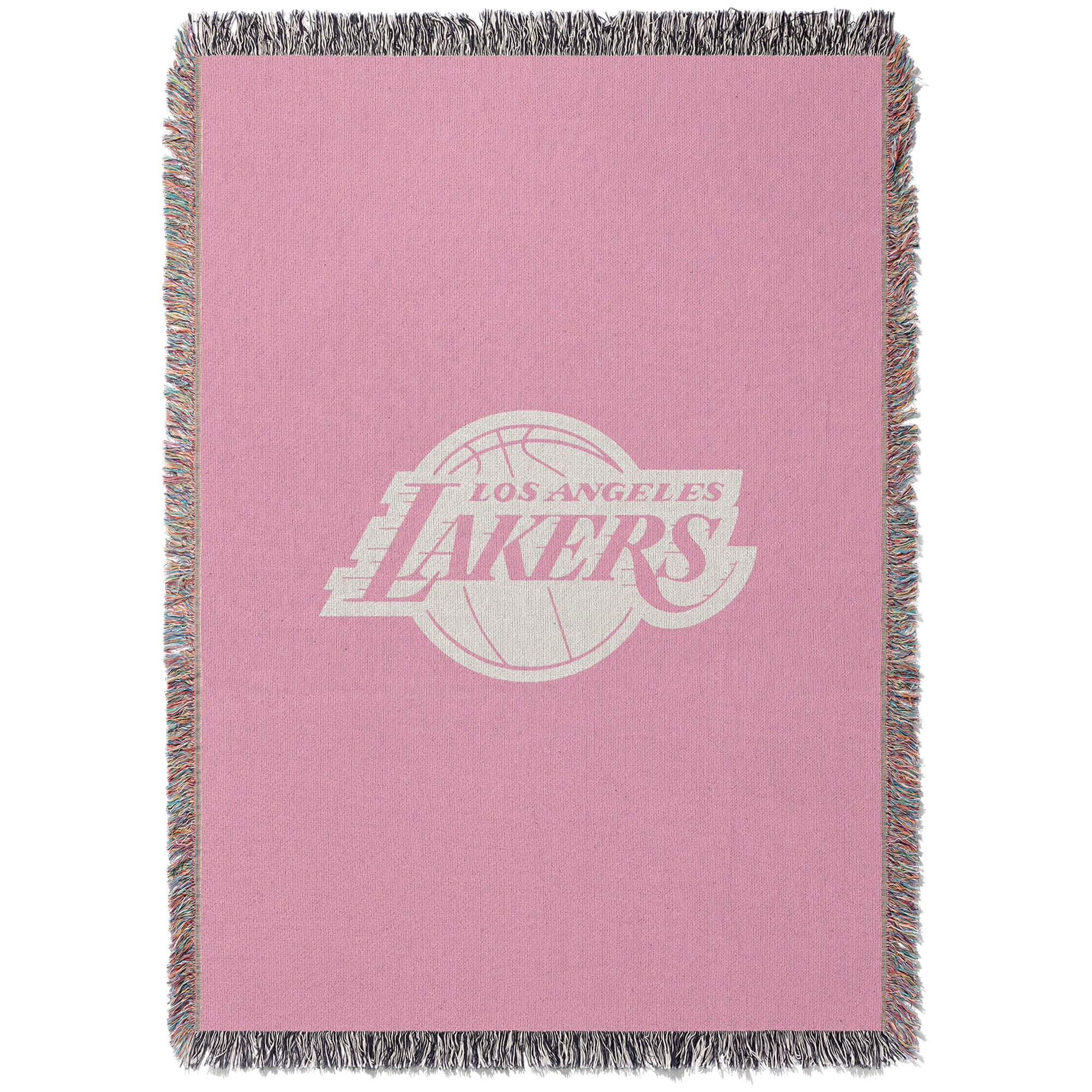 Chad & Jake - Los Angeles Lakers Woven Blanket - Pink
