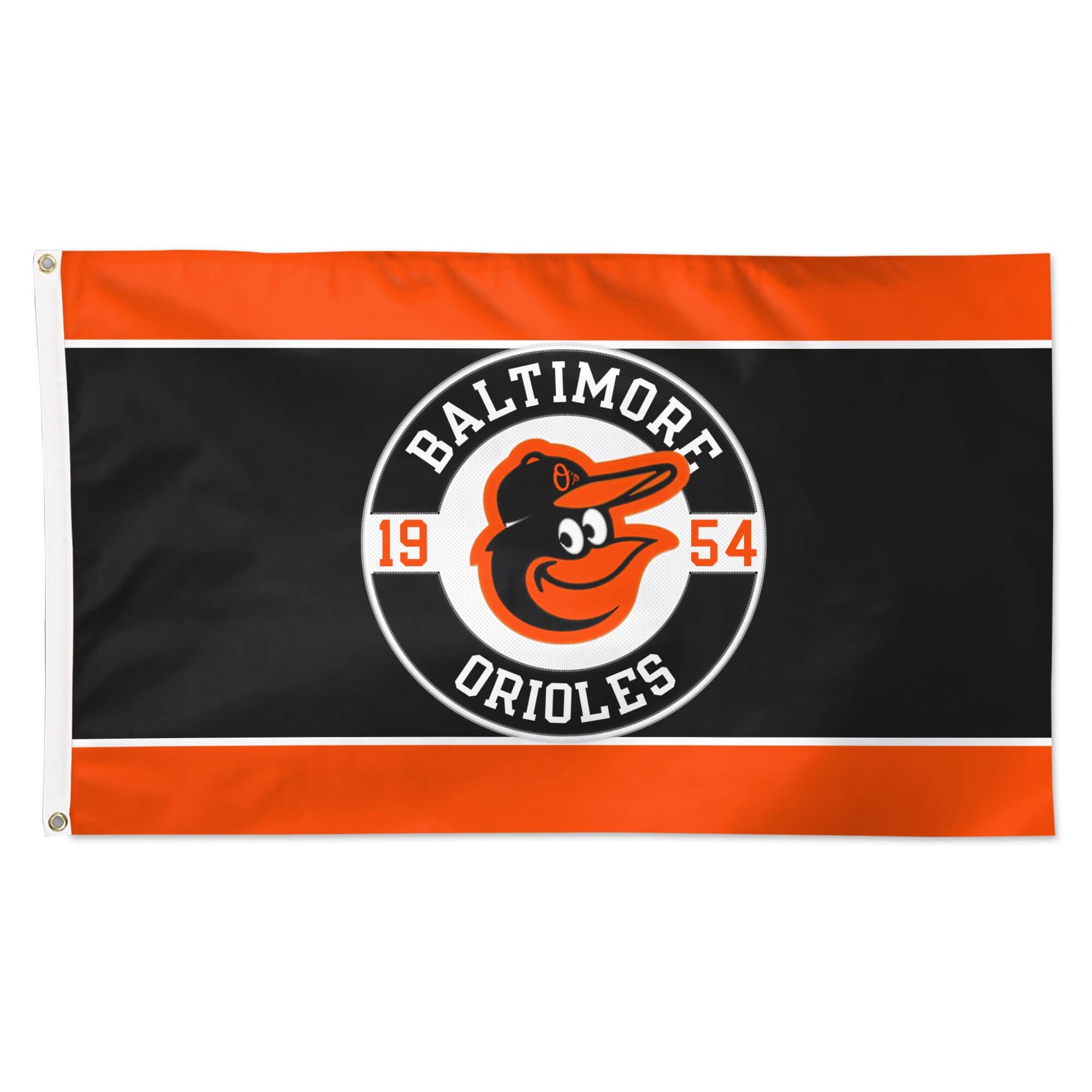 WinCraft - Baltimore Orioles 3' x 5' Applique Flag - Multicolor