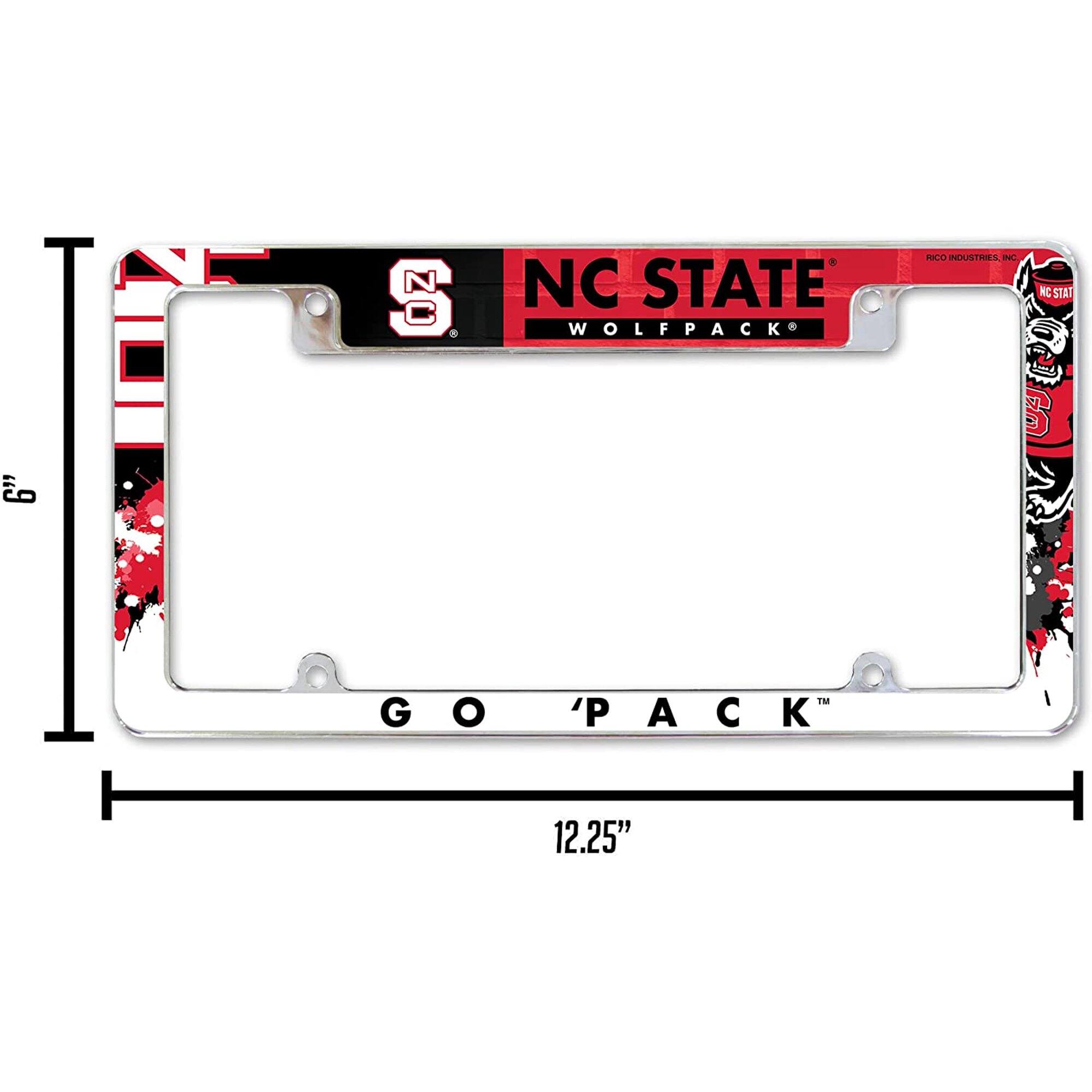 NC STATE  
WOLFPACK  

GO 'PACK  

12.25"