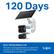 120 Days
Up to 120-Day Battery Life
The built-in rechargeable battery can power the camera for up to 120 days reducing the hassle of recharging or sun exposure.