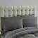 Angle. Sweet Home Collection - All Season Reversible Bed-in-A-Bag Solid Color Comforter & Sheet Set, Queen - Gray.