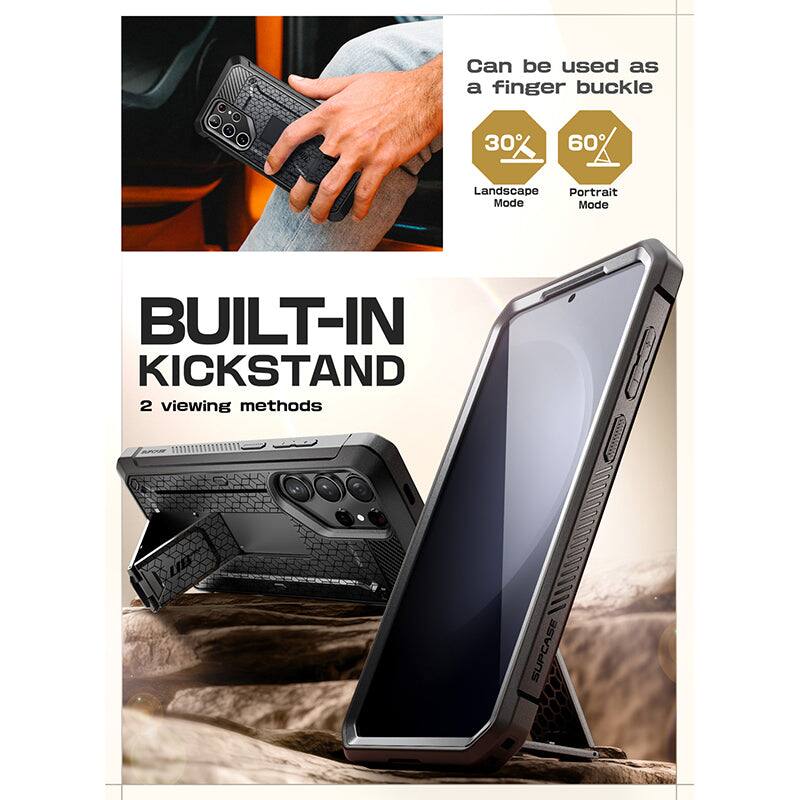 Can be used as a finger buckle

30° Landscape Mode

60° Portrait Mode

BUILT-IN KICKSTAND

2 viewing methods

SUPCASE