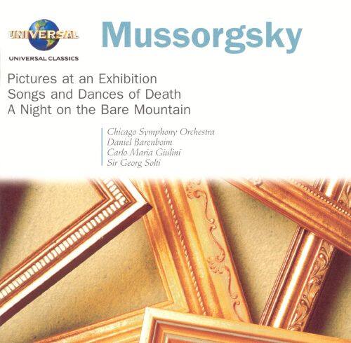 Front. Mussorgsky: Pictures at an Exhibition; Songs and Dances of Death; A Night on the Bare Mountain [CD].