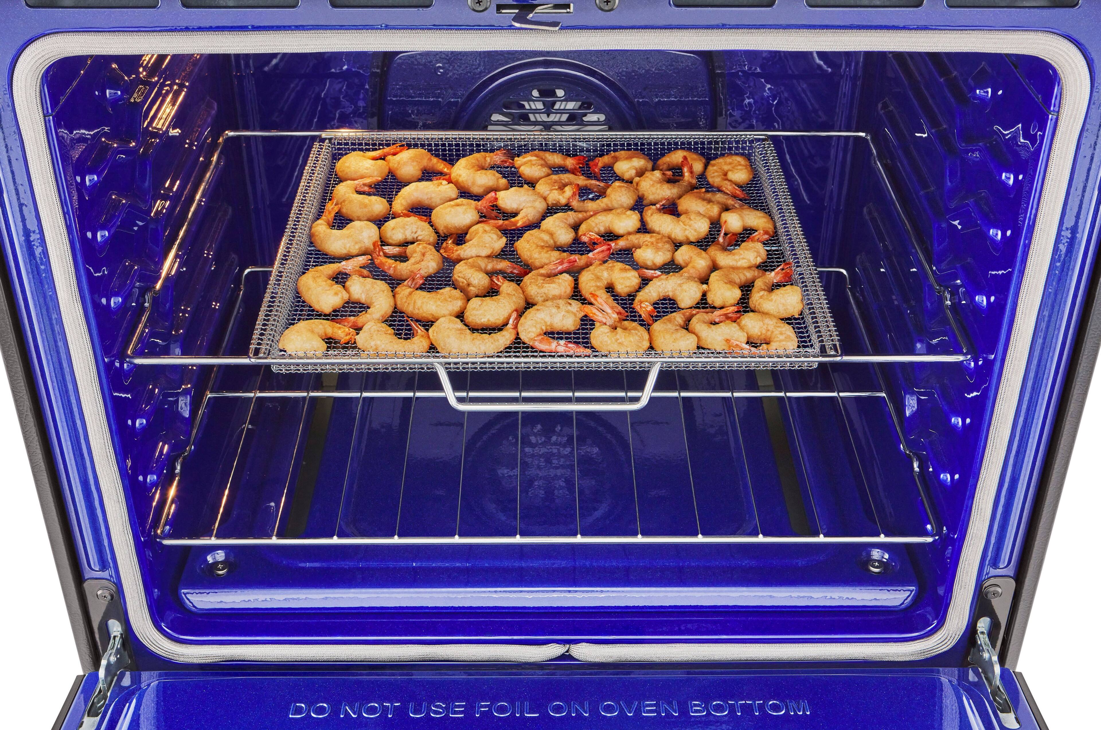 Do not use foil on oven bottom.