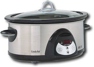 Reproducere Dem forudsætning Best Buy: Crock-Pot Crock-Pot 6-Qt. Smart-Pot™ Slow Cooker SCVC604-SS