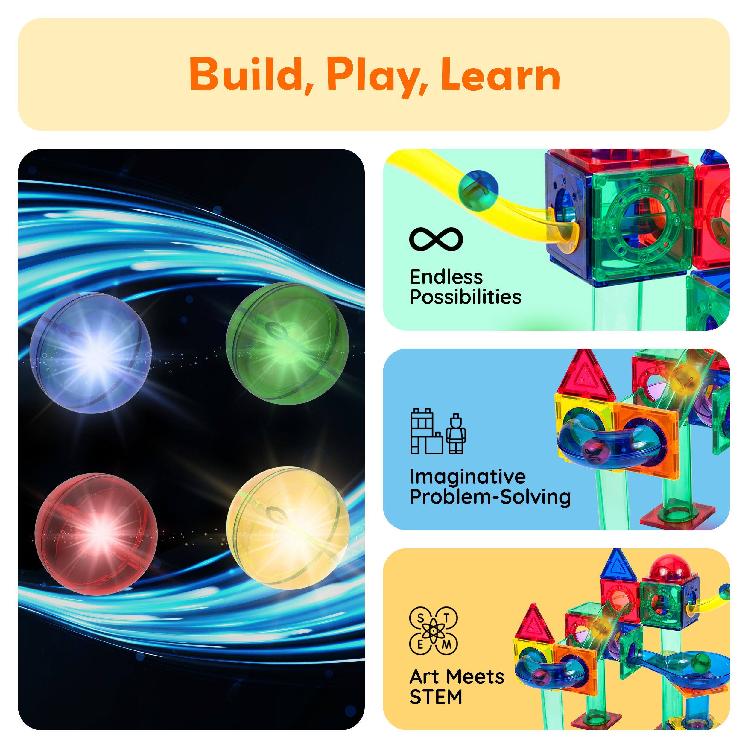 Build, Play, Learn

- Endless Possibilities
- Imaginative Problem-Solving
- Art Meets STEM