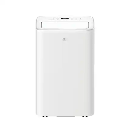 Front. Perfect Aire - 13,500 BTU/10,000 SACC Portable Air Conditioner with Full-Function Remote Control - White.