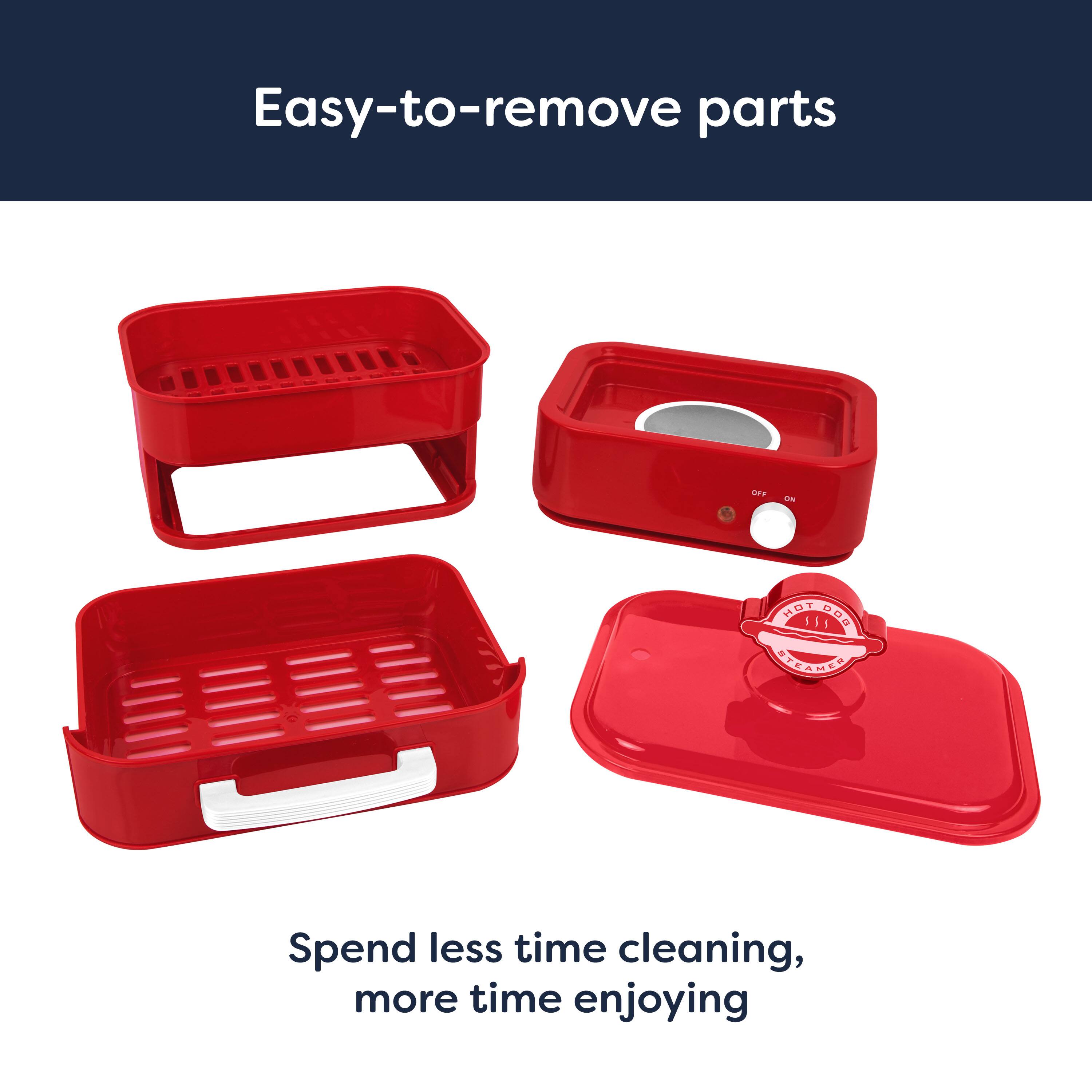 Easy-to-remove parts

Spend less time cleaning, more time enjoying