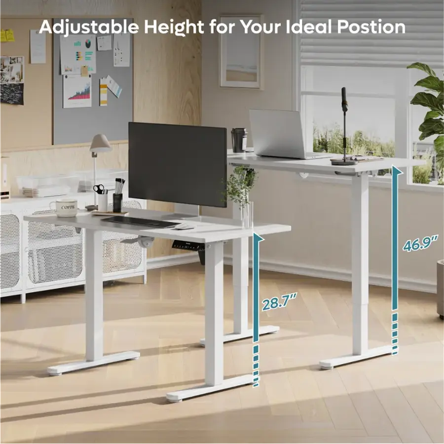 Adjustable Height for Your Ideal Position l COFRE 46.9" 28.7"