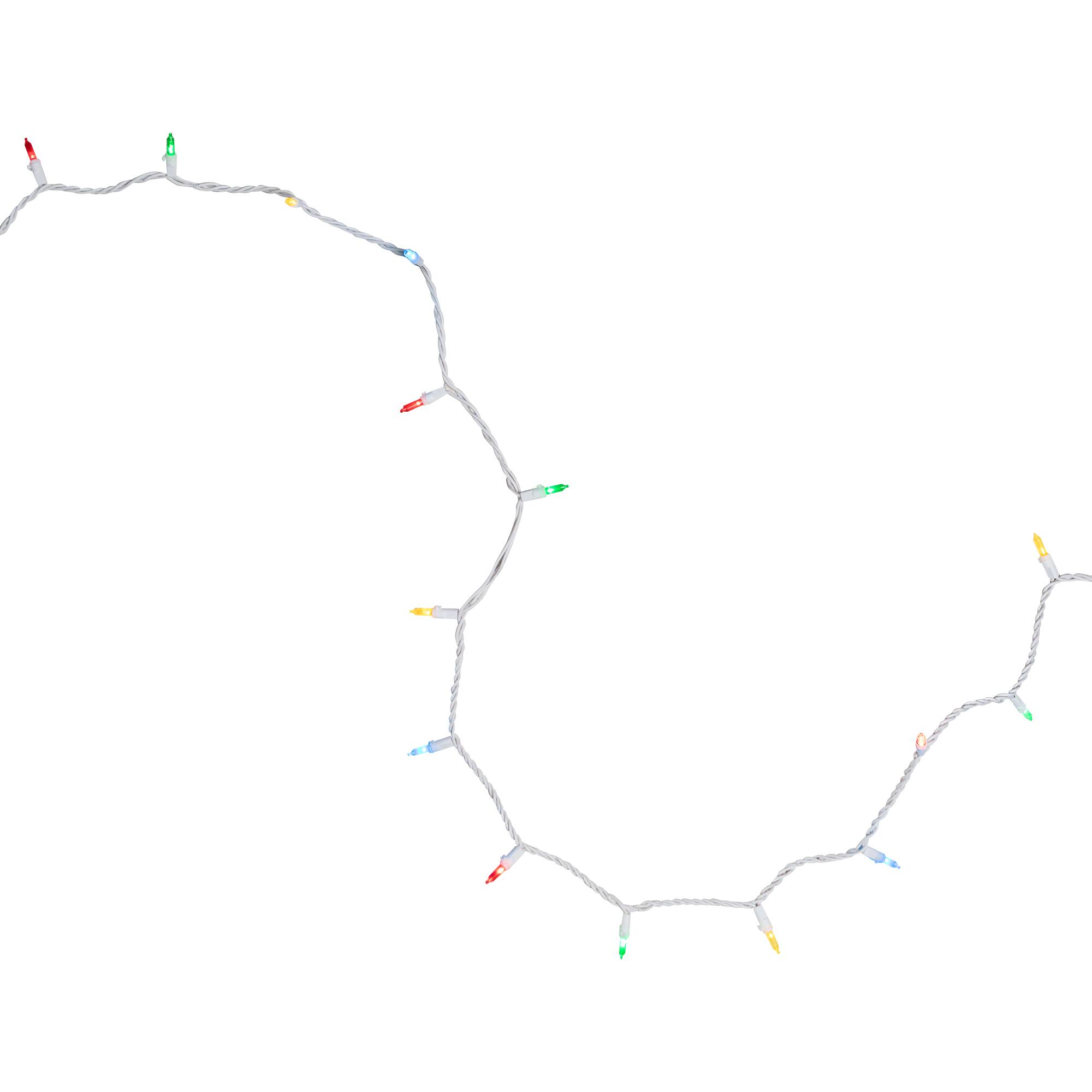 Alt View 3. Northlight - LED Mini Christmas Lights - Multi-Color - 11.25' White Wire - 35ct - Multi.