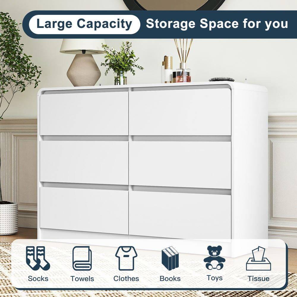 Large Capacity Storage Space for you

- Socks
- Towels
- Clothes
- Books
- Toys
- Tissue