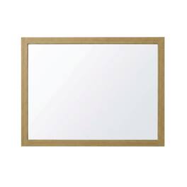 Elegant Kitchen and Bath - Noah Wooden Rectangle Mirror 48 x 36 - Honey Brown