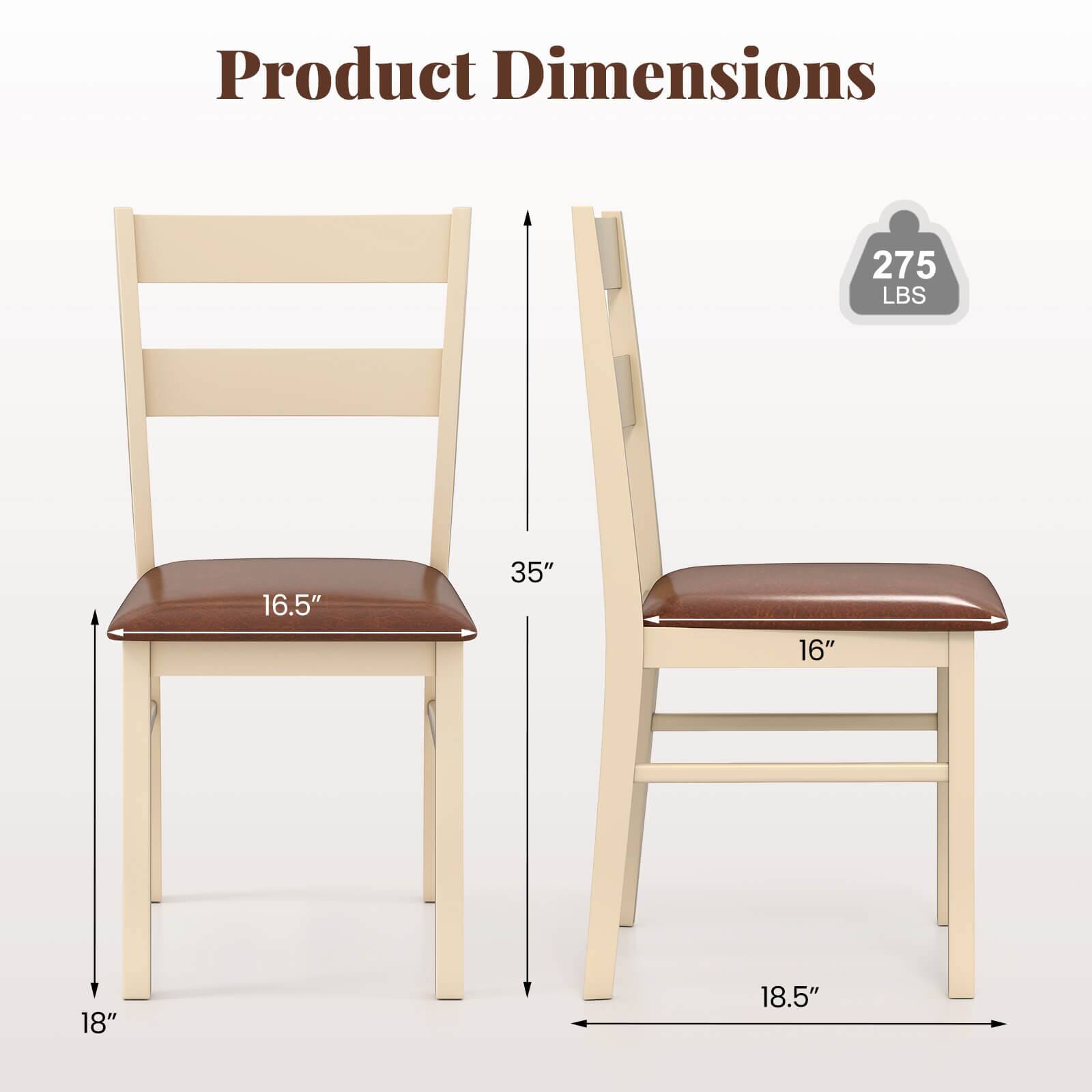 Product Dimensions: 275 LBS, 16.5" x 35" x 16" x 18" x 18.5"