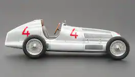 1935 Mercedes W25 #4 Luigi Fagioli Sieger GP Monaco 1/18 Diecast Model Car by CMC