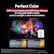 Perfect Color technology delivers 100% Color Fidelity and 100% Color Volume for accurate lifelike colors even in sunlight or dark environments. Perfect Color technology is independently tested for quality and workmanship by Intertek, ensuring that the colors are consistent and accurate. The 100% Color Fidelity and 100% Color Volume to DCI-P3 applies to 2025 OLED TVs. The LG OLED Display is verified by UL for Perfect Color measured to IDMS 11.5 Ring-light Reflection standards, and the LG OLED Panel is certified by Intertek for 100% Color Fidelity.